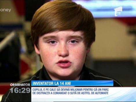 Un puşti de 14 ani din Statele Unite a inventat un aparat care îl va face milionar