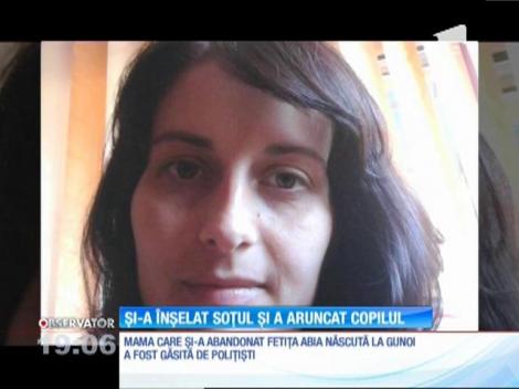 Mama care și-a aruncat pruncul lângă nişte tomberoane din apropierea Guvernului, reţinută