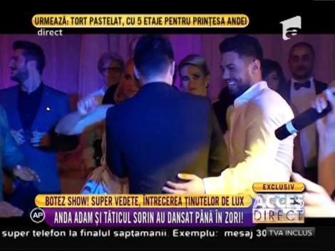 Botezul fiicei Andei Adam. Petrecere de lux cu super-vedete