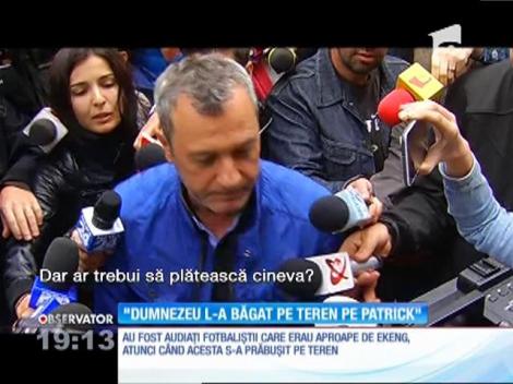 Mircea Rednic: "Nu eu am făcut schimbarea, ci Dumnezeu l-a băgat în teren pe Patrick Ekeng"