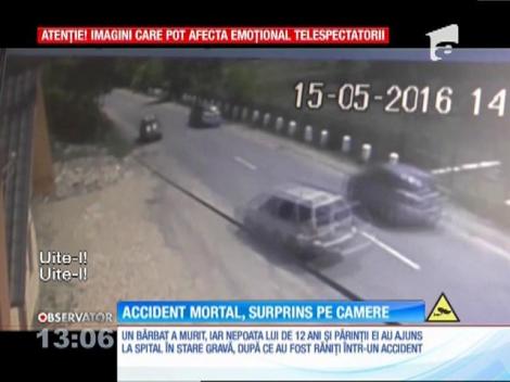 Accident violent produs pe o şosea din Neamţ