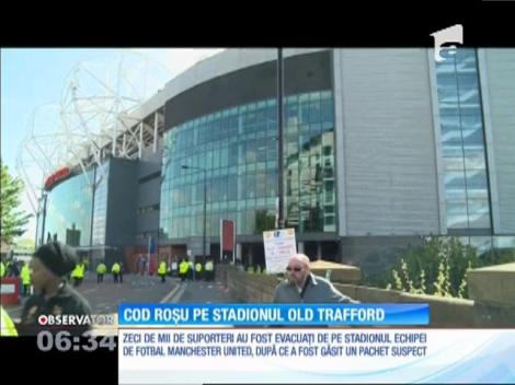 Alertă cu bombă pe ”Old Trafford”. Partida dintre Manchester United şi Bournemouth a fost anulată