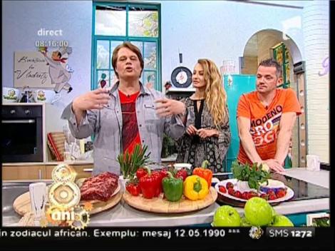 Rețeta zilei! Evantai de mai, un preparat delicios cu legume și vrăbioară