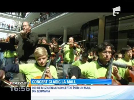 Concert de muzică clasică la mall