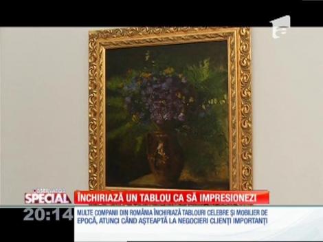 Special! Închiriază un tablou ca să impresionezi