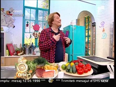 Reţeta lui Vladutz: Mirunele, un preparat delicios cu pește și legume