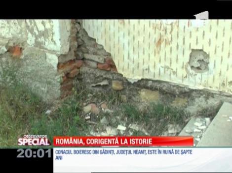 Special! Conacul boieresc din Gâdinţi, o ruină