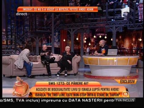 Israela: "Liviu îl acuză pe fiul meu că este bisexual!"