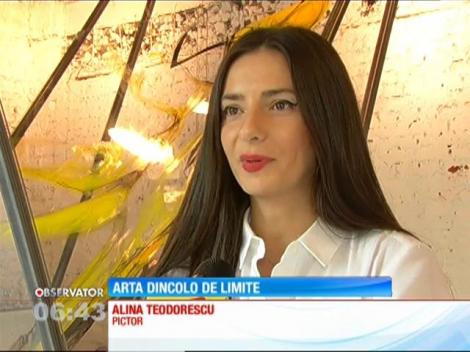 Pictoriţa Alina Teodorescu pregăteşte o expoziţie în Bbucureşti