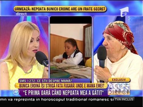 Bunica eroină, răsplătită de nepoată pentru sacrificiile ei