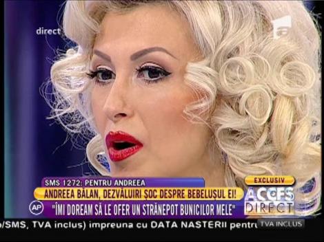 Video! Andreea Bălan îşi arată, pentru prima oară, BURTICA de graviduţă. "Am plâns când i-am auzit prima oară bătăile inimii"