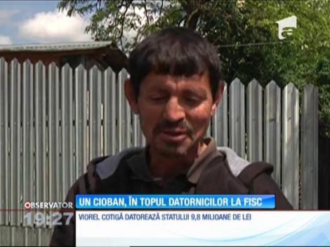 Un cioban din comuna Ghidigheni, județul Galați, în topul datornicilor la FISC