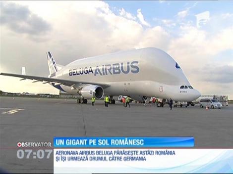 Unul dintre cele mai mari avioane din lume a ajuns în România