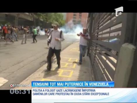 Proteste violente în Venezuela