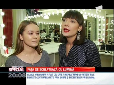 Special! "Contouring", tehnica de machiaj făcută celebră de Kim Kardashian