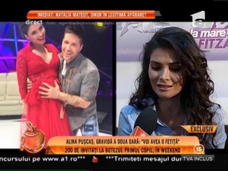 Alina Puşcaş, însărcinată pentru a doua oară: "Voi avea o fetiţă!"