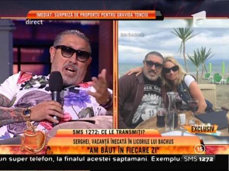 Serghei Mizil, vacanţă înecată în licorile lui Bachus: "Am băut în fiecare zi!"