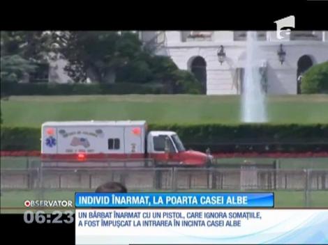 Alertă la Casa Albă. Focuri de armă lângă reședința președintelui Barack Obama