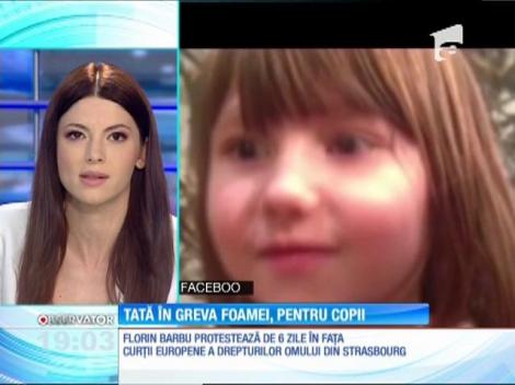 Un român e de şase zile în greva foamei în faţa Curţii Europene a Drepturilor Omului. Statul englez i-a luat fetiţa şi băieţelul şi i-a dat spre adopţie unui cuplu de homosexuali