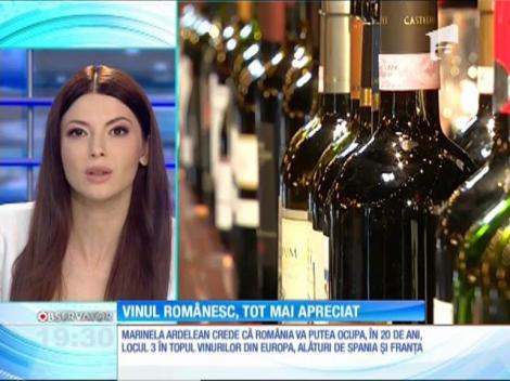 Vinul românesc, tot mai apreciat