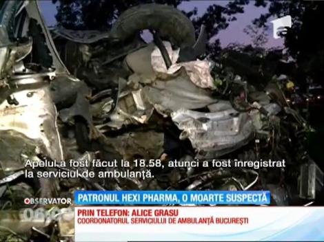 Dan Condrea, patronul Hexi Pharma, a murit într-un accident auto suspect