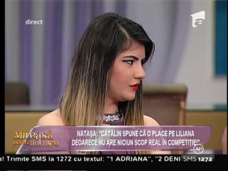 Liliana: "Cătălin mi-a dat de înţeles că mă place. Orice s-ar întâmpla noi vom fi doar prieteni şi nimic mai mult!"