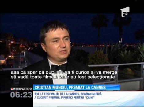 Cineastul român Cristian Mungiu, premiat la Cannes