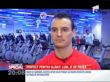 SPECIAL! Programul de sală perfect pentru slăbit: luni, zi de pauză