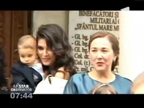 Alina Puşcaş, o mamă fericită