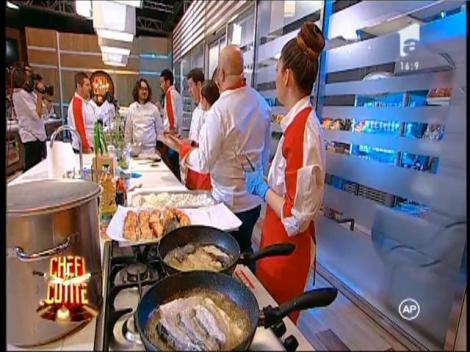 Chef Cătălin Scărlătescu către chef Florin Dumitrescu: "Te iubesc"