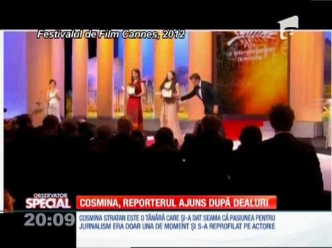 SPECIAL! Cosmina Stratan, fostul reporter de la Observator care a câştigat un premiu la Festivalul de al Cannes