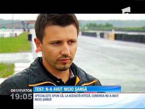 Maşina lui Dan Condrea nu apare în imaginile surprinse de camerele de supraveghere