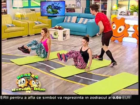 Fitness la Neatza! Antrenamentul funcțional, calorii arse în timp record