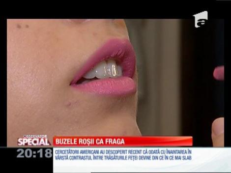 SPECIAL! Culoarea buzelor este asociată cu vârsta