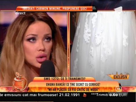 Bianca Drăguşanu: "Mi-ar plăcea să fiu critic de modă"