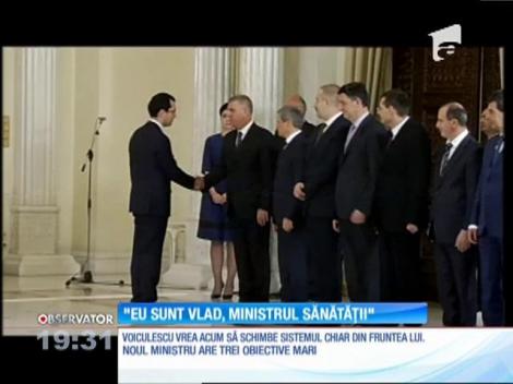 Noul şef al Sănătăţii şi-a prezentat echipa şi programul