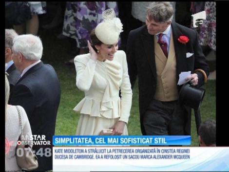 Simplitatea, cel mai sofisticat stil al ducesei Kate Middleton