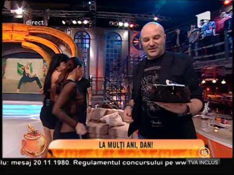 Dan Capatos își sărbătorește ziua de naștere în platoul Un show păcătos