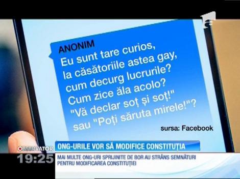 Cele trei milioane de semnături considerate împotriva homosexualilor au încins spiritele în mediul online
