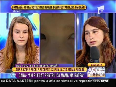 Iulia și Oana îşi pun la zid mama fugară:"Am plecat pentru că ne bătea!"