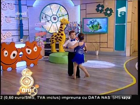 Copiii de la Dance Planet, show în pași de dans în platoul de la Neatza