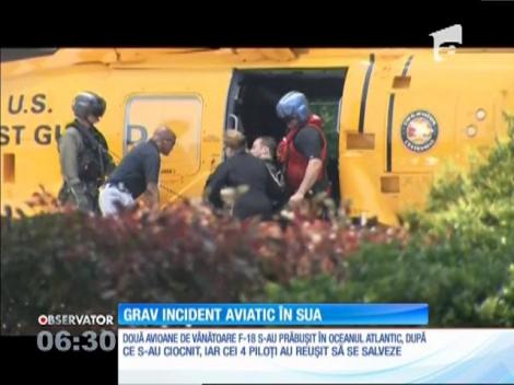 Grav accident aviatic în SUA. Două avioane militare s-au cicnit în zbor!