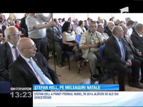 La doi ani după ce a primit premiul Nobel, Ștefan Hell s-a întors pe meleagurile natale