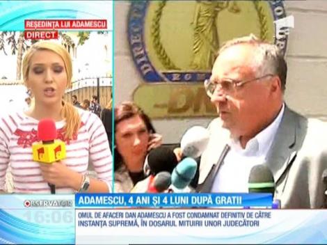 Afaceristul Dan Adamescu, condamnat la patru ani şi patru luni de închisoare cu executare