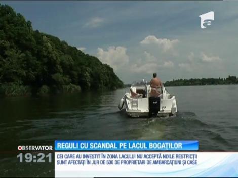 Reguli stricte pun capăt distracției pe lacul Snagov