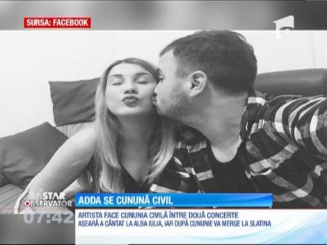 Bat clopote de nuntă pentru Adda !