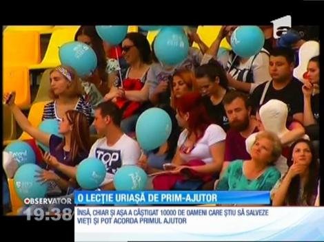 Zece mii de români au învăţat cum să salveze o viaţă