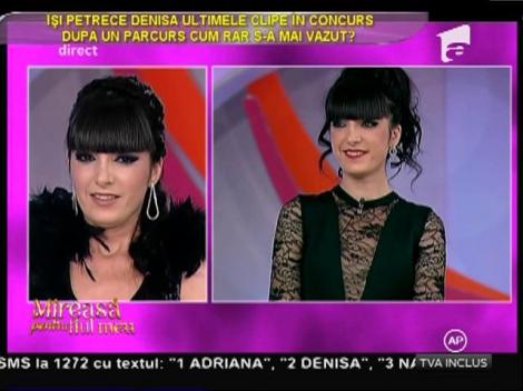 Denisa, în pericol de eliminare!