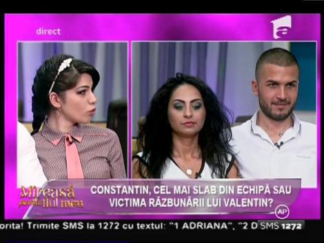 Constantin, cel mai slab din echipă sau victima răzbunării lui Valentin?