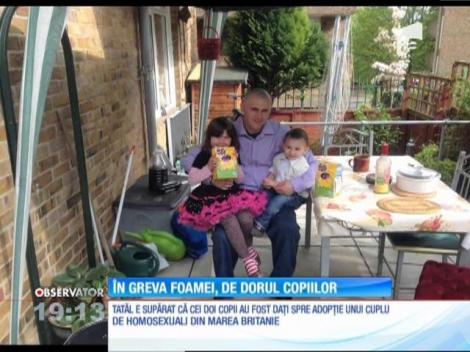 Un român face greva foamei, de două săptămâni, în faţa Curţii Europene a Drepturilor Omului de la Strasbourg